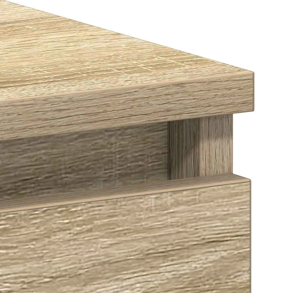 Engineered Wood Desk 90x45x76cm Brown