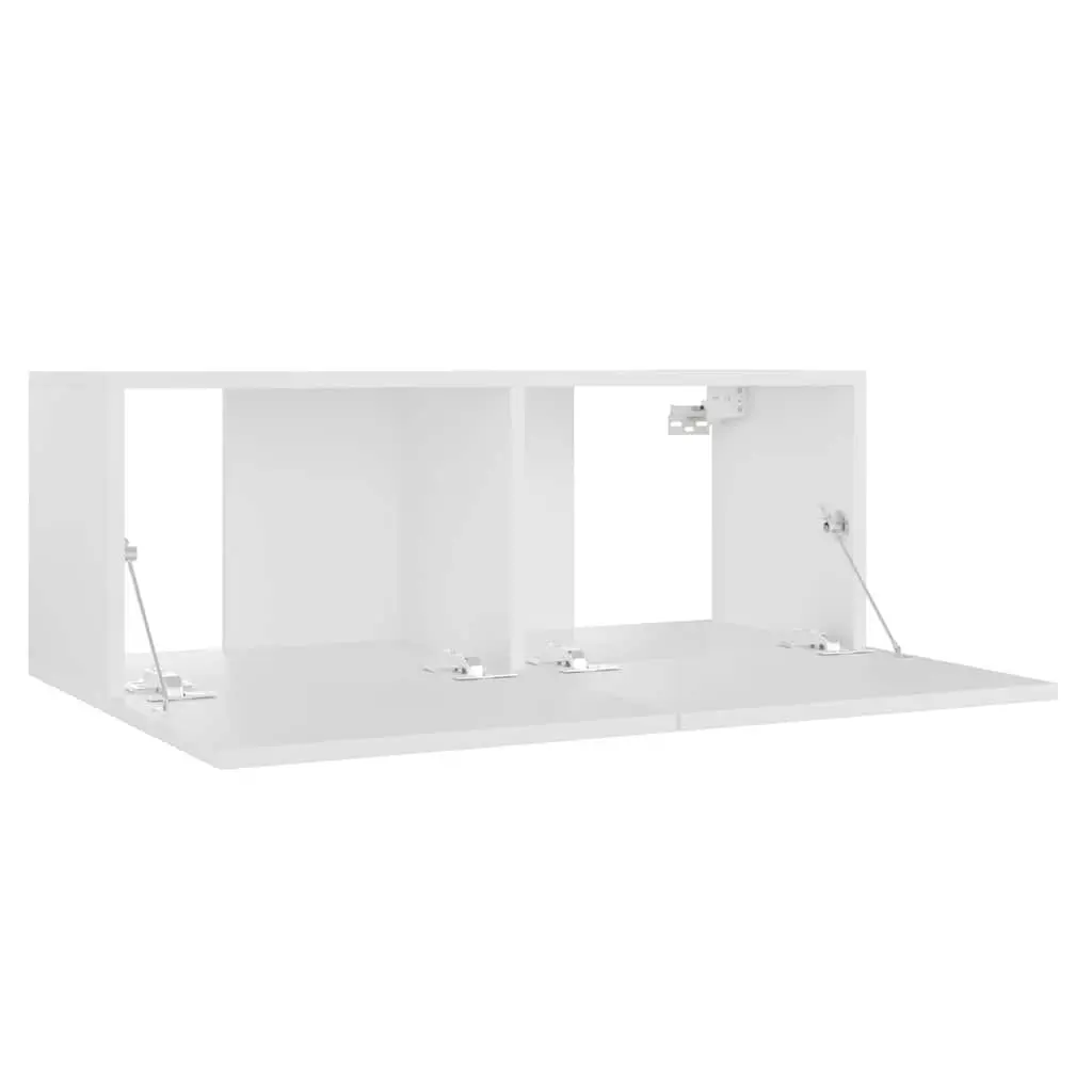 TV Cabinet Engineered Wood 80x30x30cm White