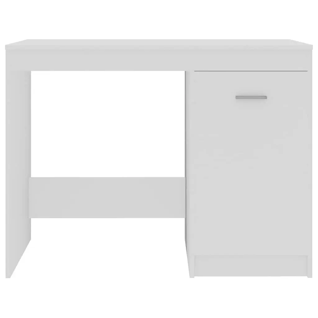 Office Desk Engineered Wood 100x50x76 cm White