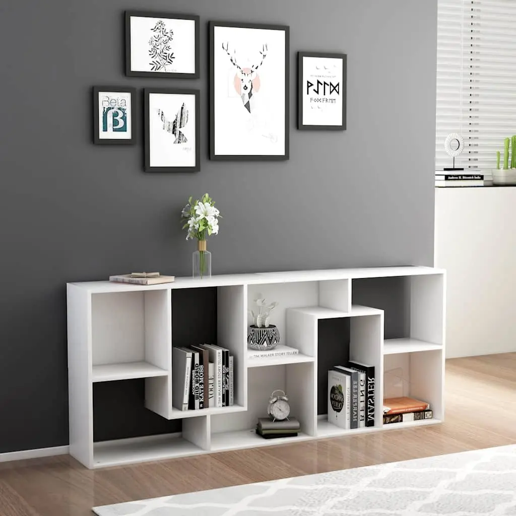 White Book Cabinet for Organized Storage
