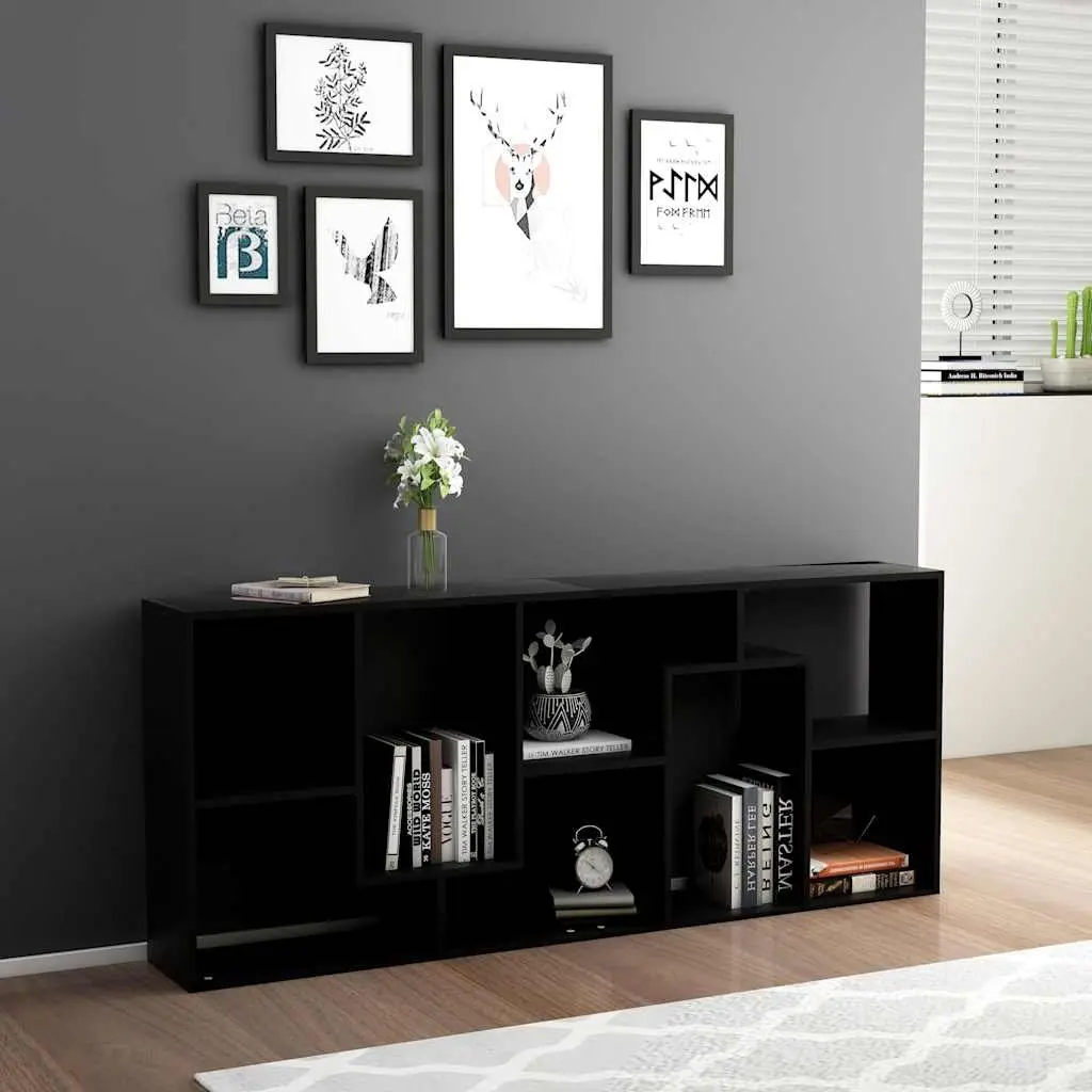 Black Book Cabinet for Organized Storage