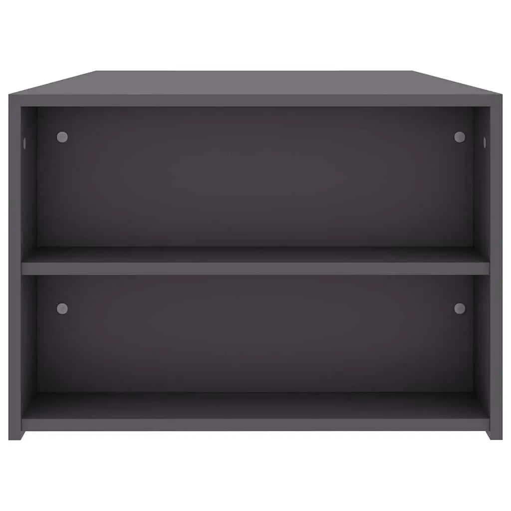 Grey Engineered Wood Coffee Table for Living Rooms