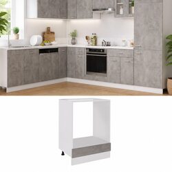 Durable Grey Oven Cabinet for Kitchen Storage