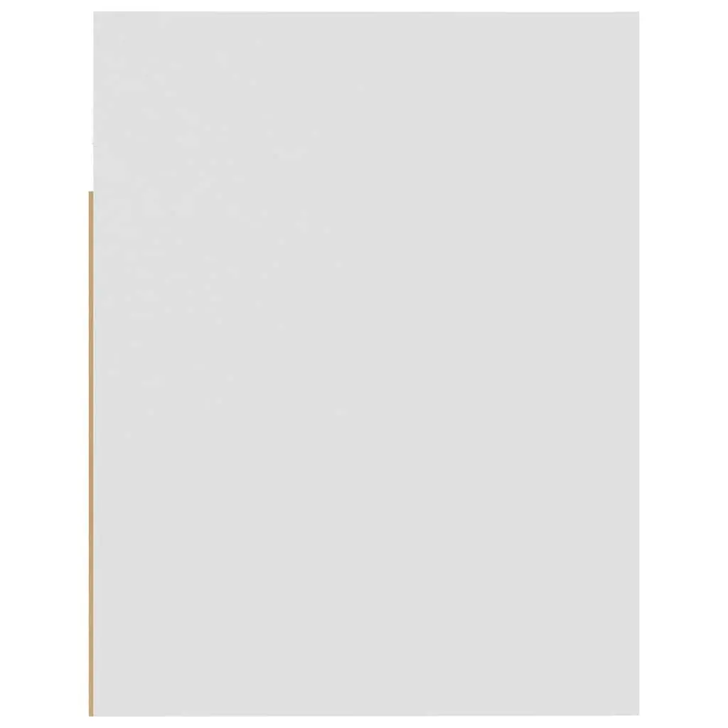 White Kitchen Cabinet with Flip-Up Door