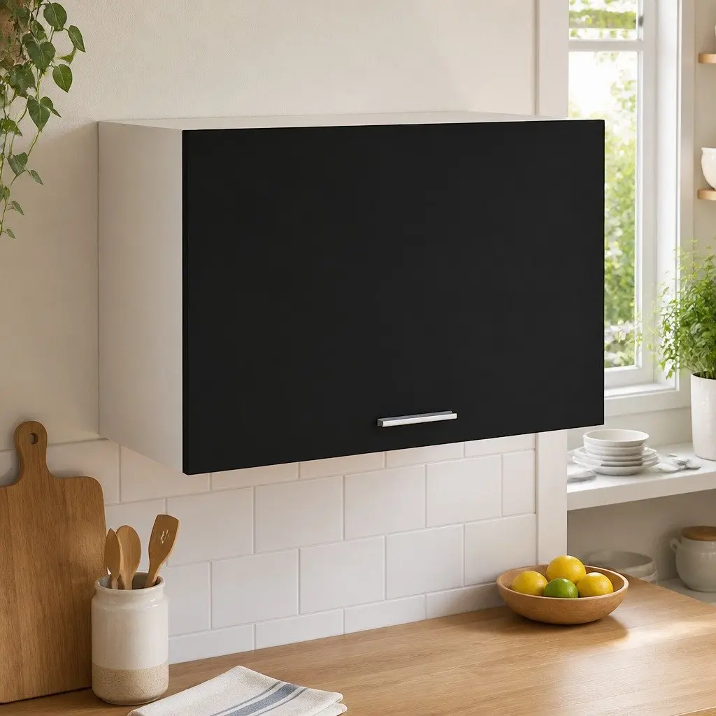 Hanging Cabinet Engineered Wood 60 x 31 x 40 cm Black