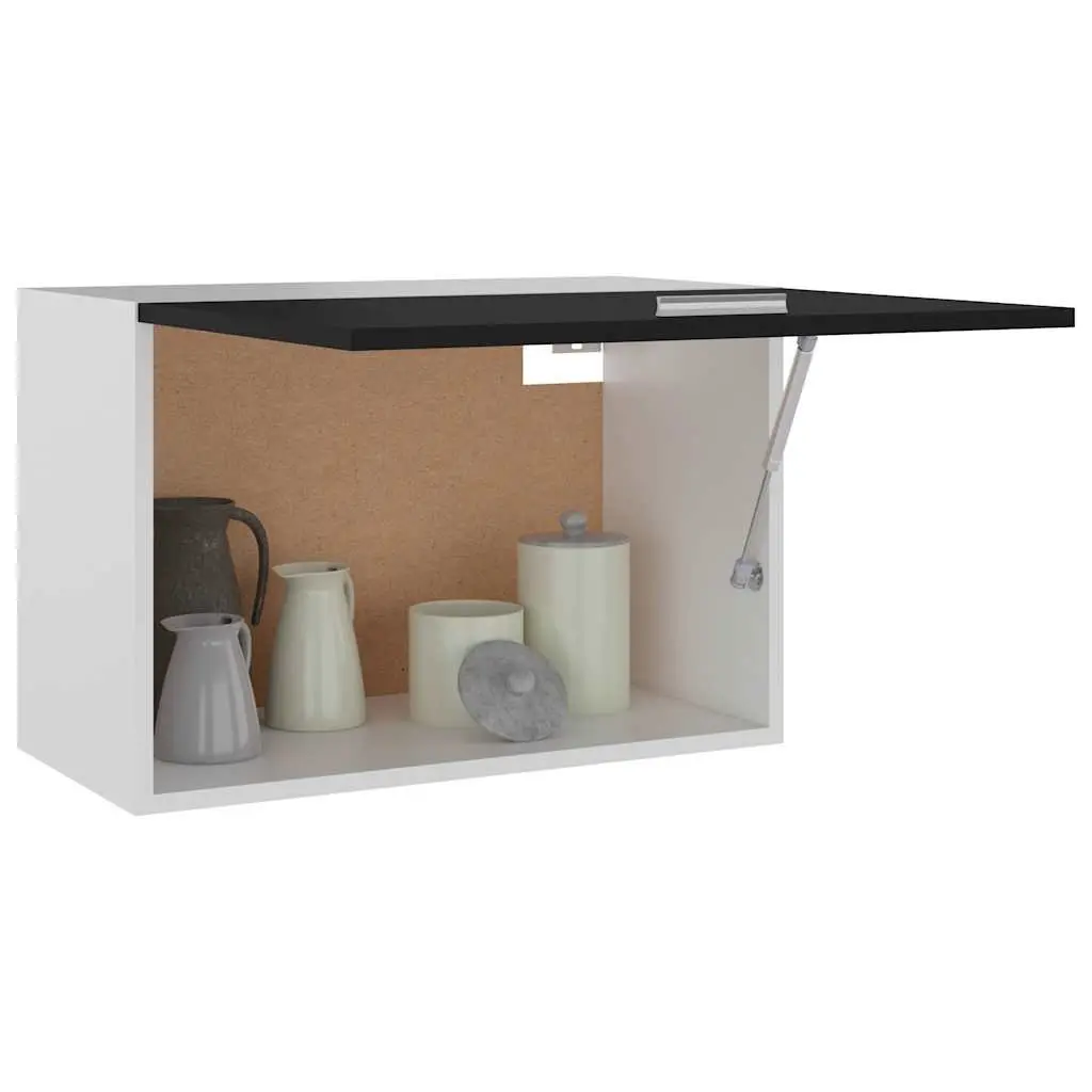 Hanging Cabinet Engineered Wood 60 x 31 x 40 cm Black