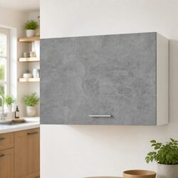 Durable Grey Engineered Wood Hanging Kitchen Cabinet
