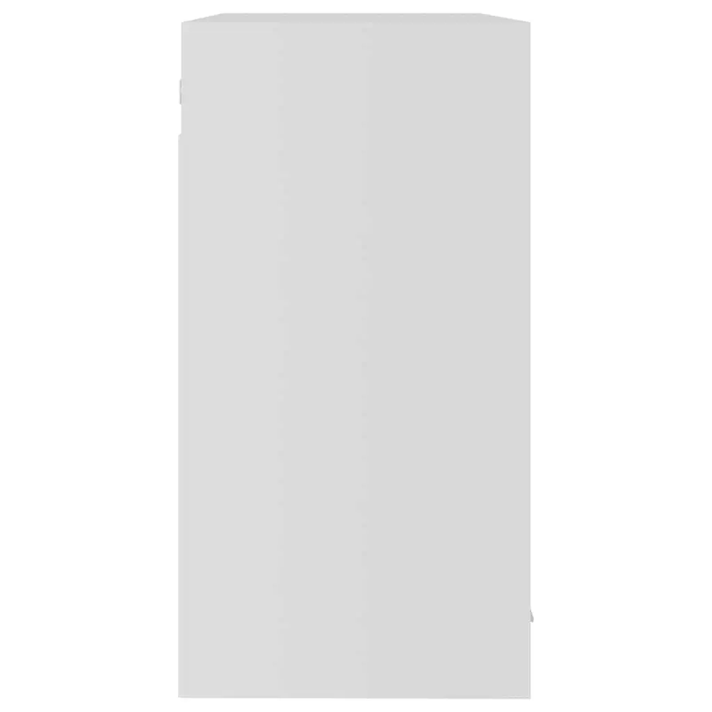 White Glass Cabinet for Kitchen Storage
