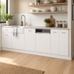 Quality White Dishwasher Front Panel for Kitchen Cabinets