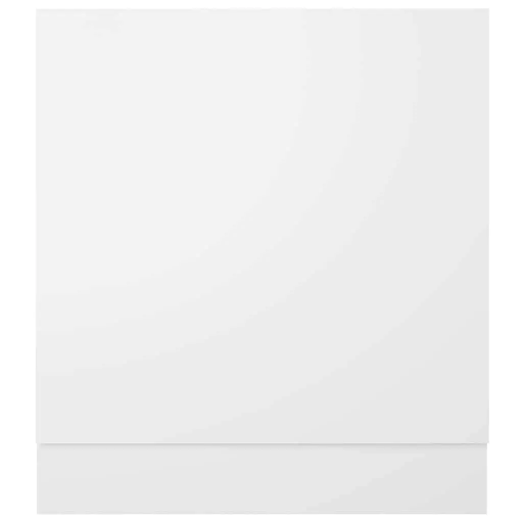 White Dishwasher Front Panel for Kitchen Cabinets