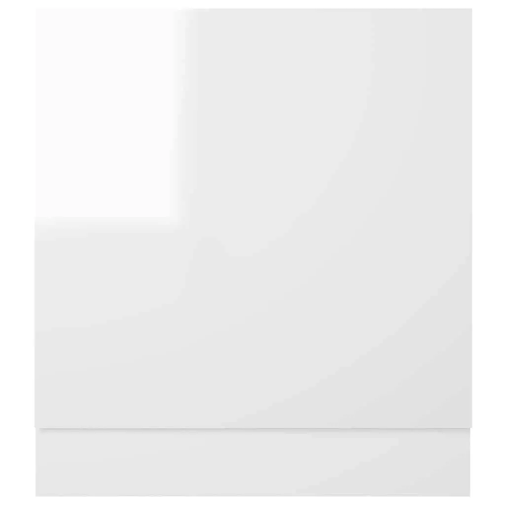 High Gloss White Dishwasher Panel for Kitchen Cabinets