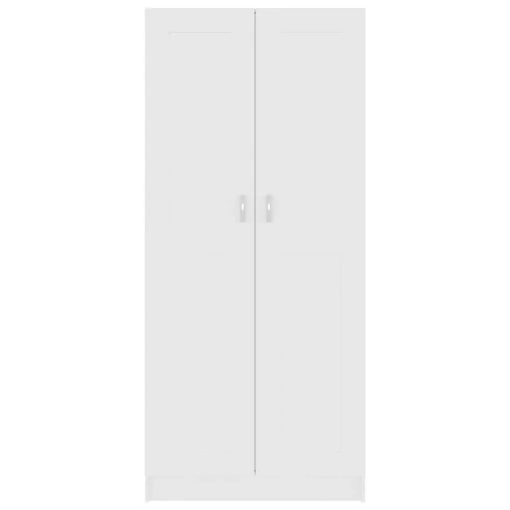 White Book Cabinet with 5 Spacious Compartments