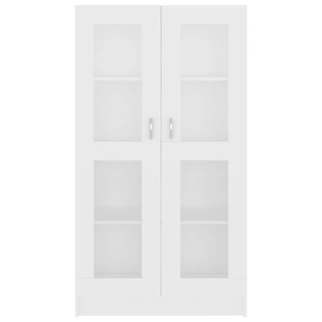 Vitrine Cabinet Engineered Wood 82.5x30.5x150cm White