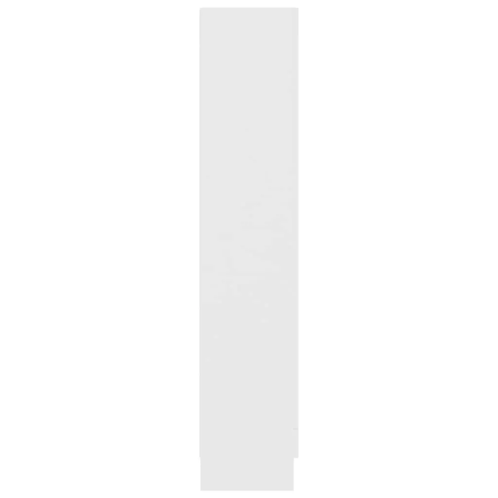Vitrine Cabinet Engineered Wood 82.5x30.5x150cm White
