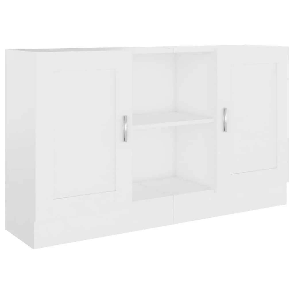 White Storage Sideboard Cabinet 120cm