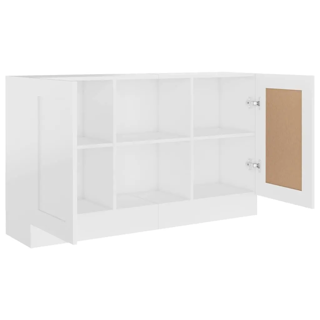 White Storage Sideboard Cabinet 120cm