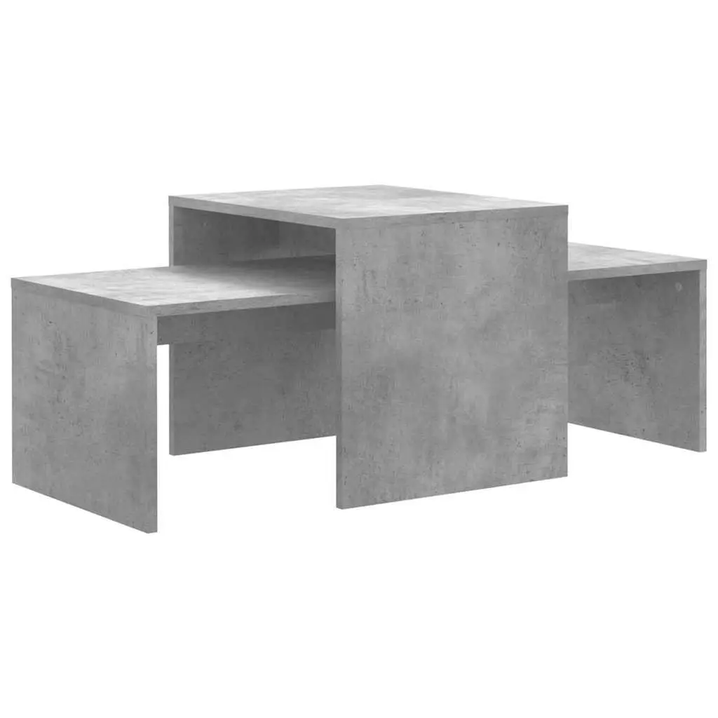 Grey Nesting Tables for Living Room Use