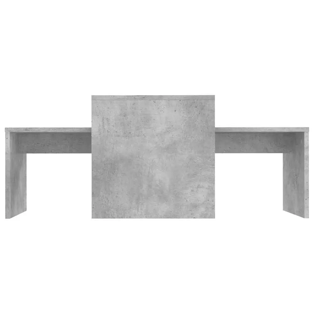 Grey Nesting Tables for Living Room Use