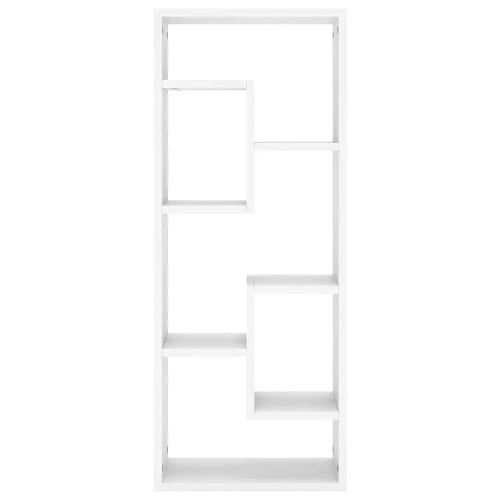 White Floating Wall Shelf for Display Storage
