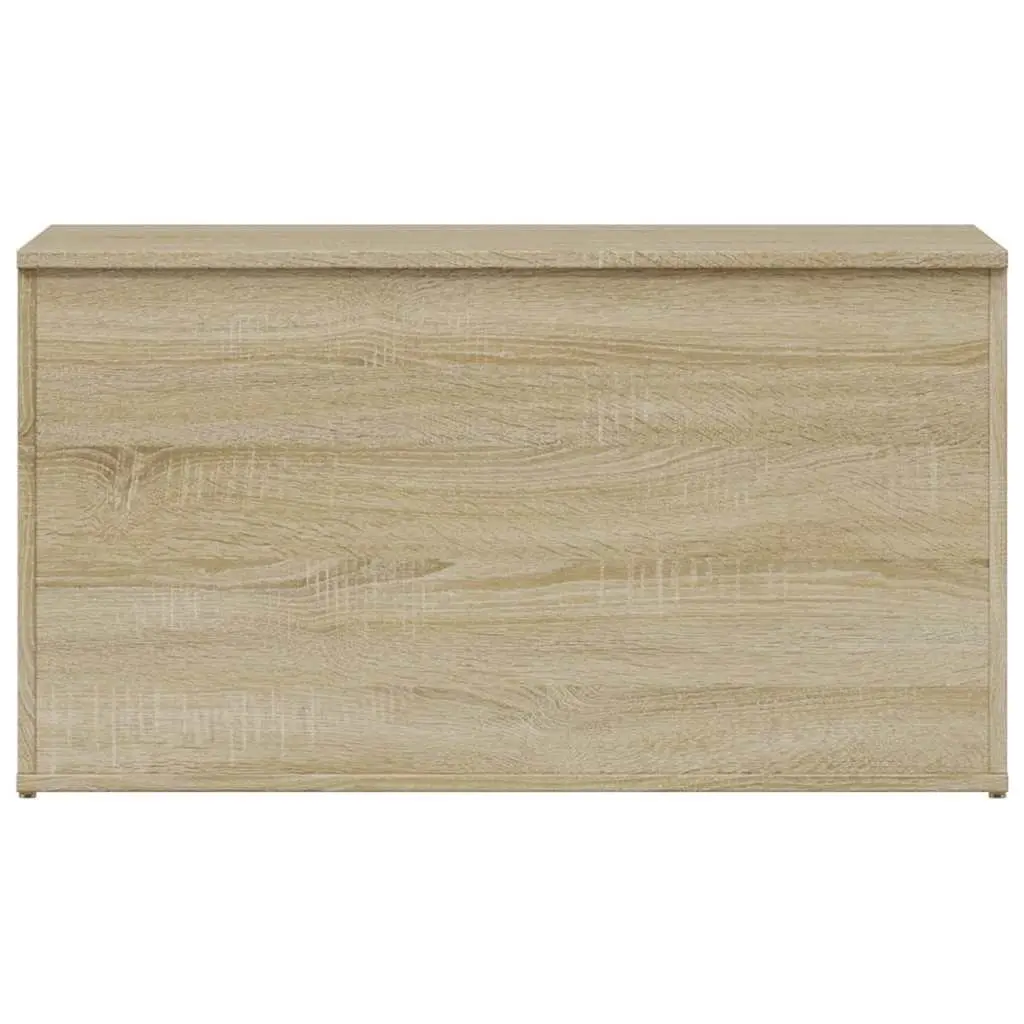 Storage Chest Engineered Wood 84x42x46cm Brown