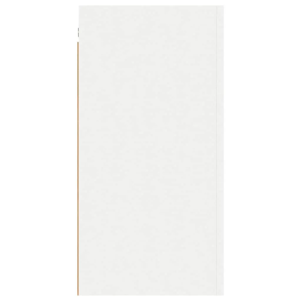Wall-Mounted TV Cabinet Set in White