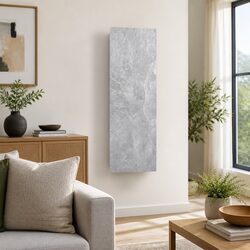 Sturdy Grey Wall-Mounted TV Cabinet with Shelves