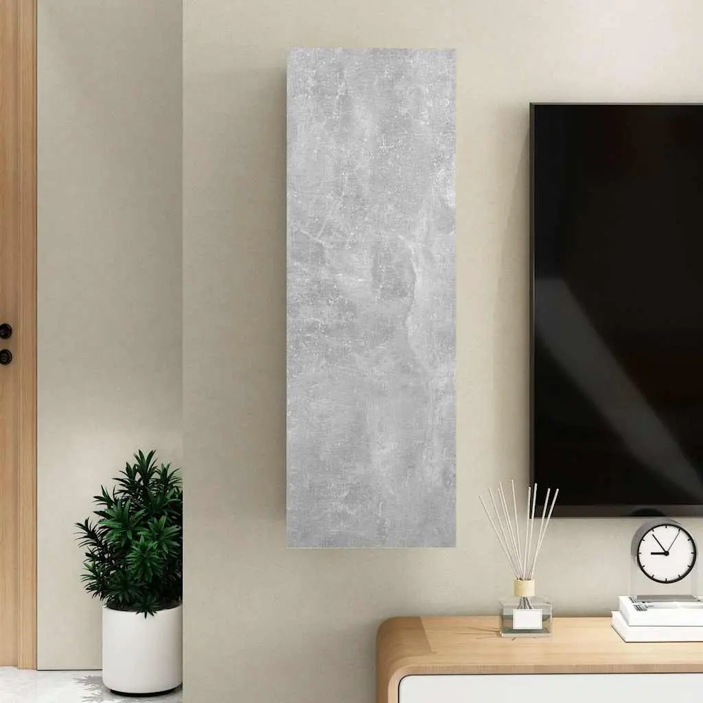 TV Cabinet Engineered Wood 30.5x30x90 cm Grey