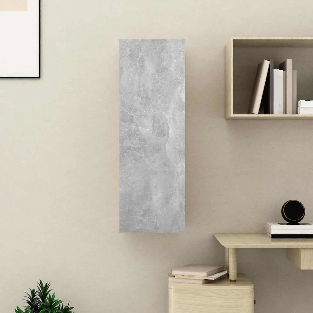 TV Cabinet Engineered Wood 30.5x30x90 cm Grey