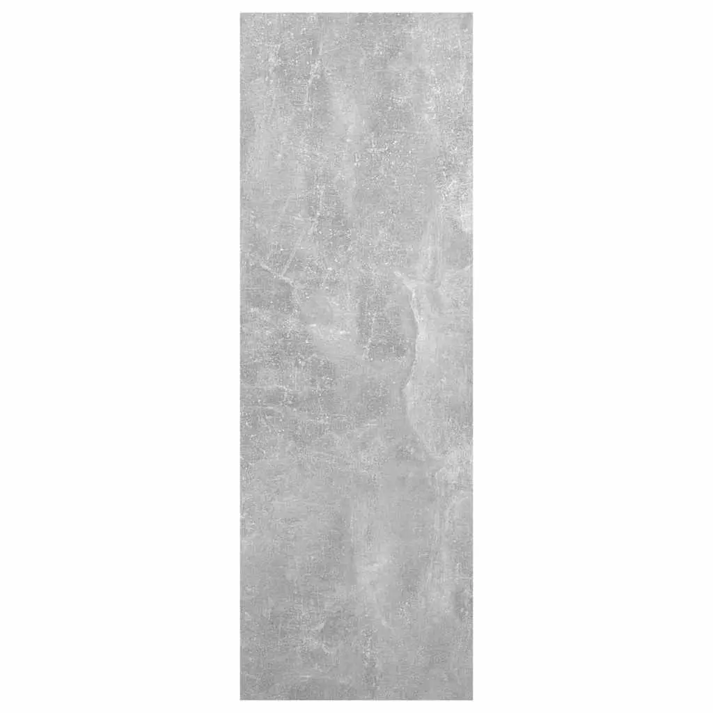 Wall-Mounted TV Cabinet Set Engineered Wood 30.5 x 30 x 90 cm Concrete Grey