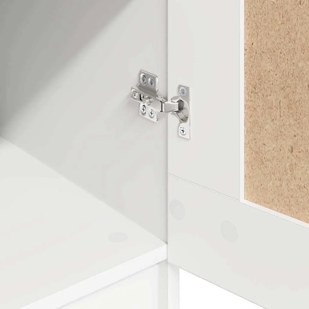Wardrobe Engineered Wood 82.5 x 51.5 x 180 cm White