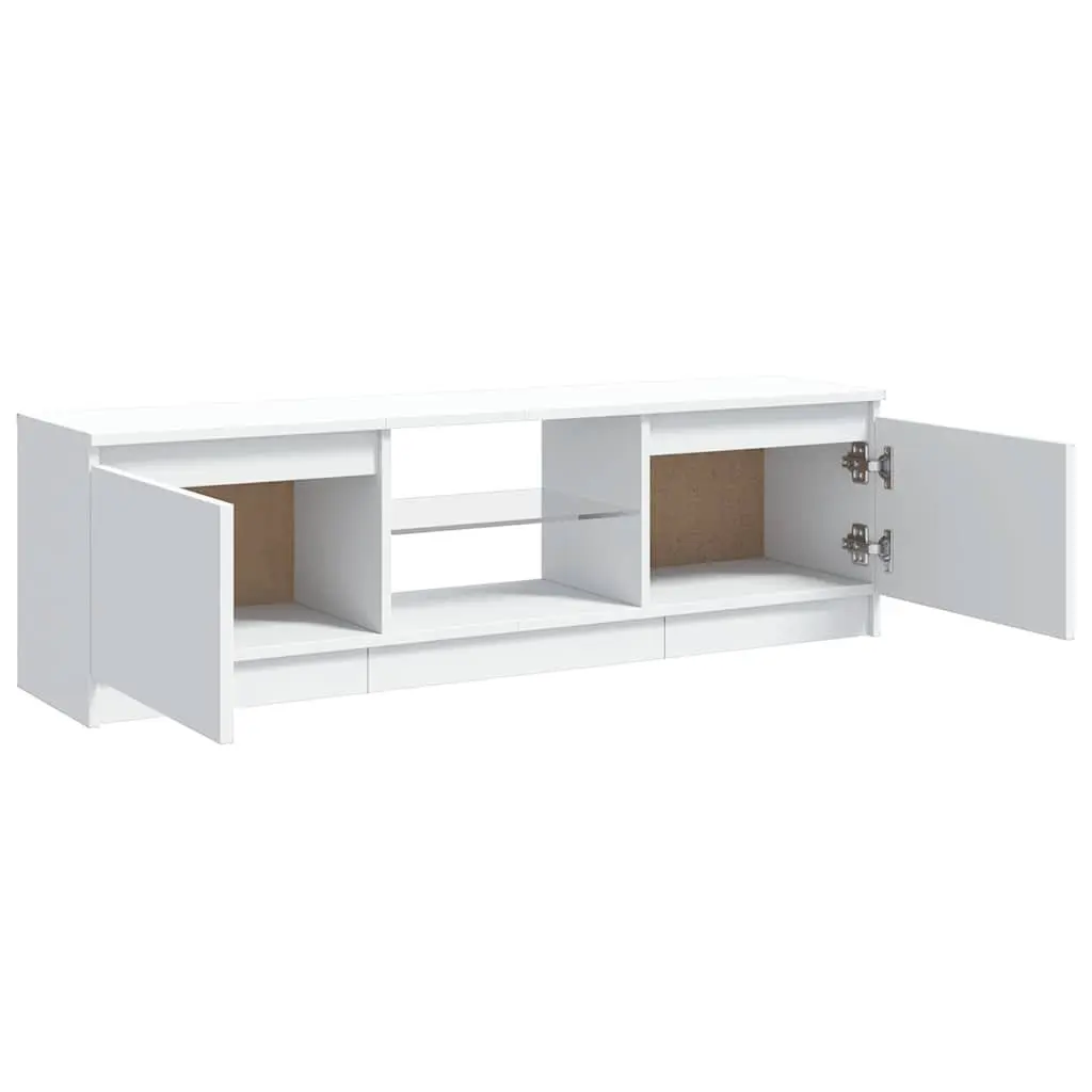 TV Cabinet Wood 120x30x36cm White