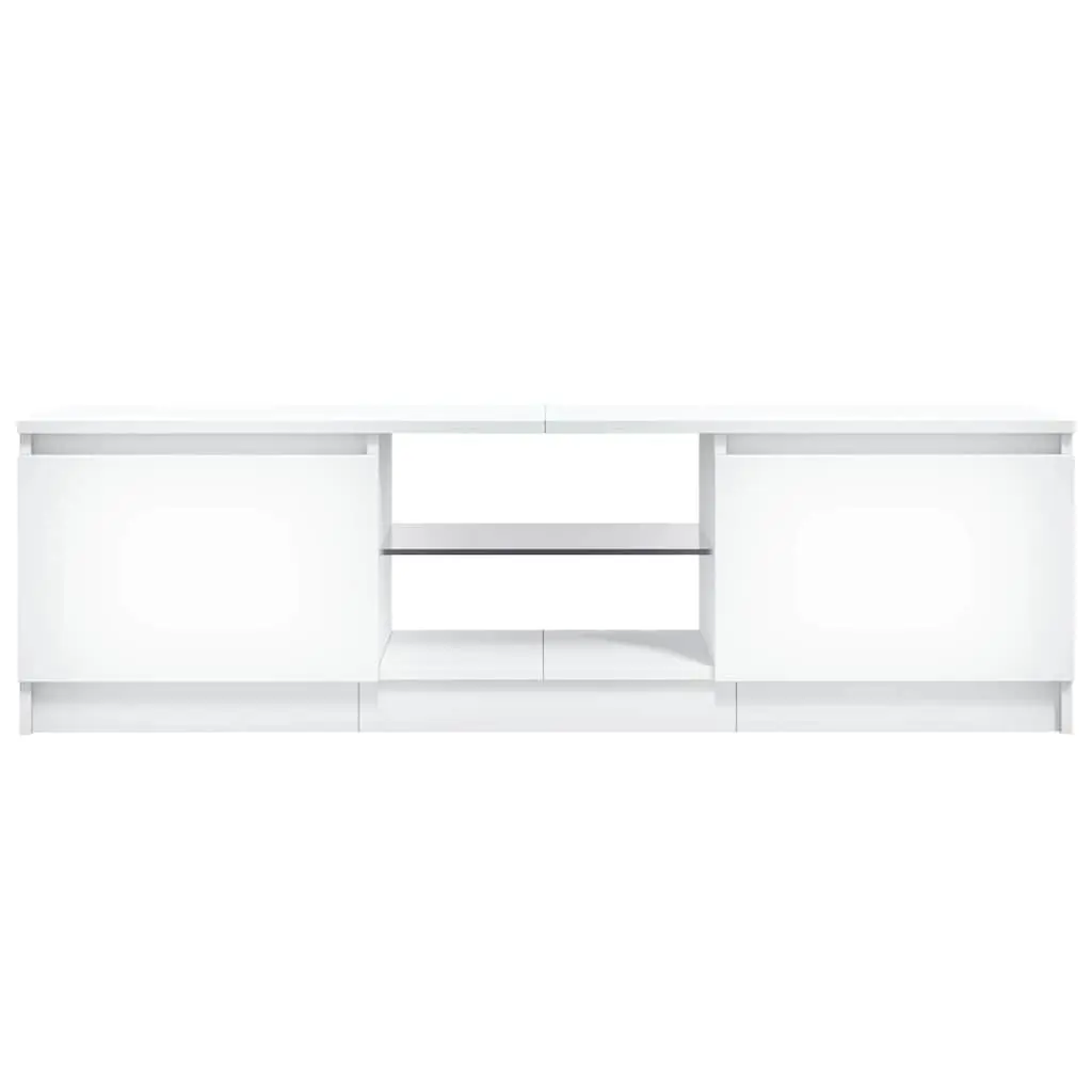 TV Cabinet Wood 120x30x36cm White