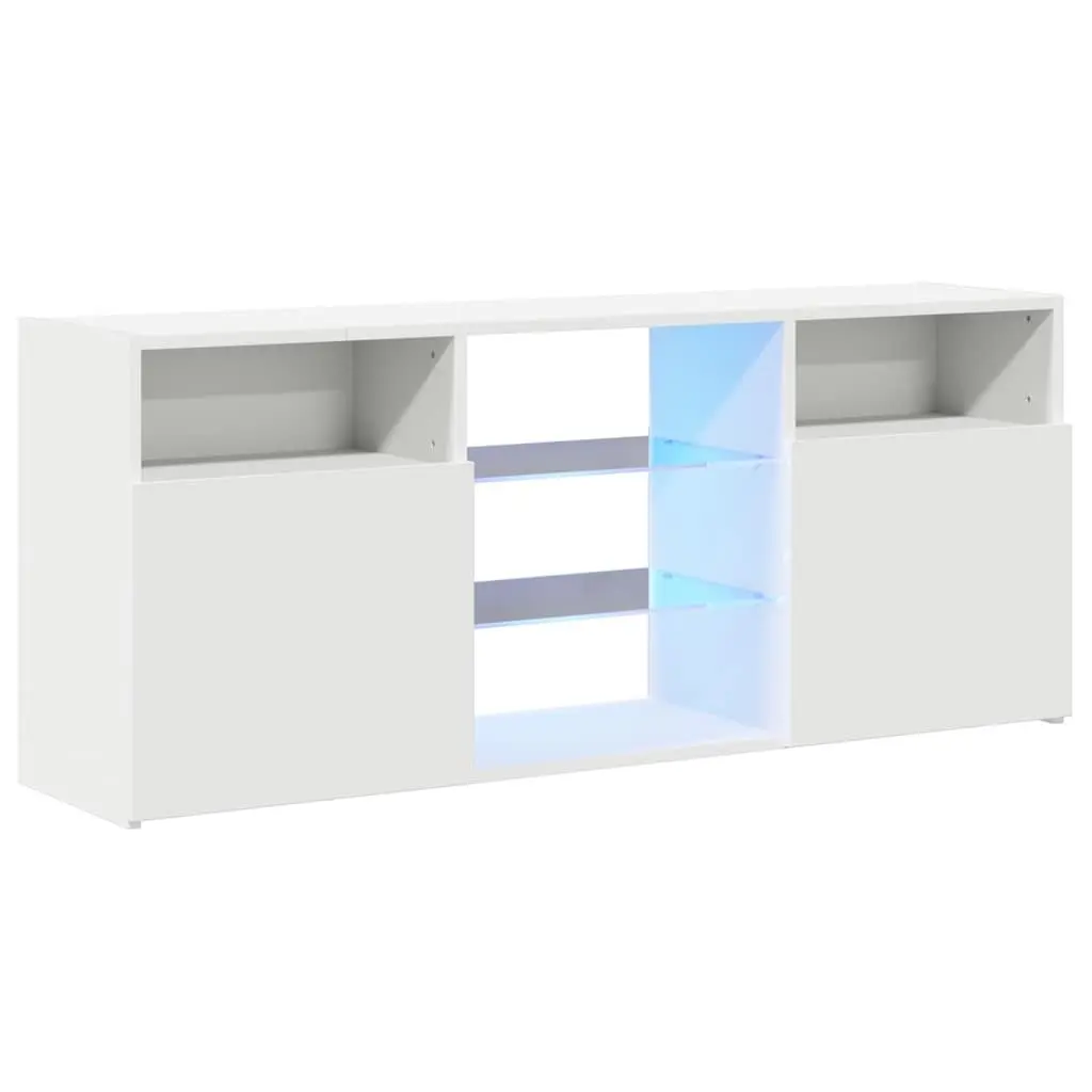 TV Cabinet MDF 120x30x50cm White
