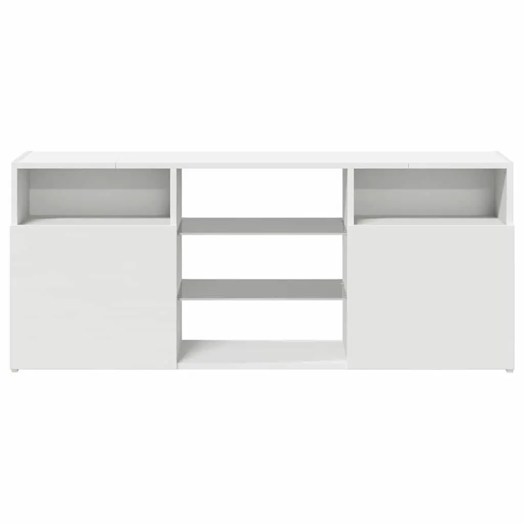 TV Cabinet MDF 120x30x50cm White