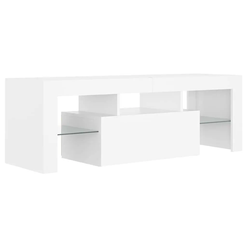 TV Cabinet with Adjustable RGB LED Lights