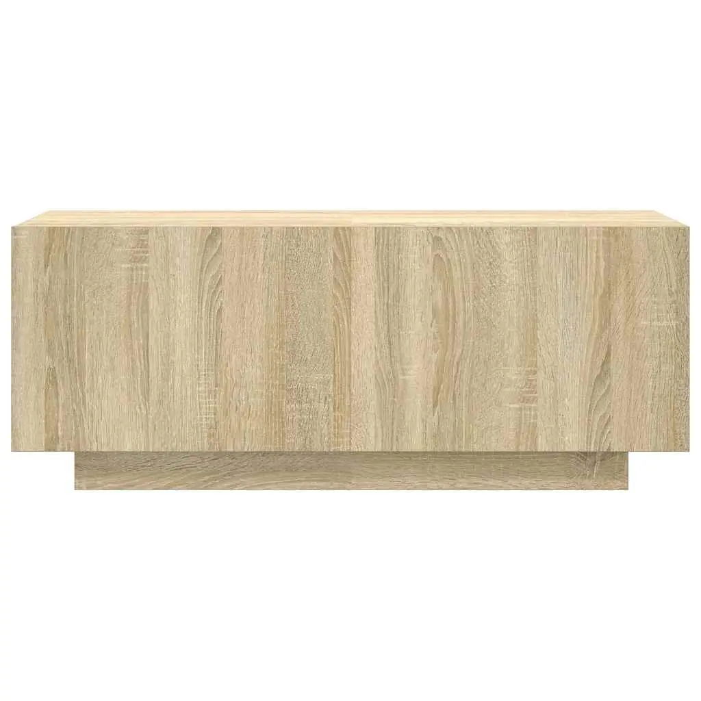 Sonoma Oak Brown Engineered Wood TV Cabinet Unit