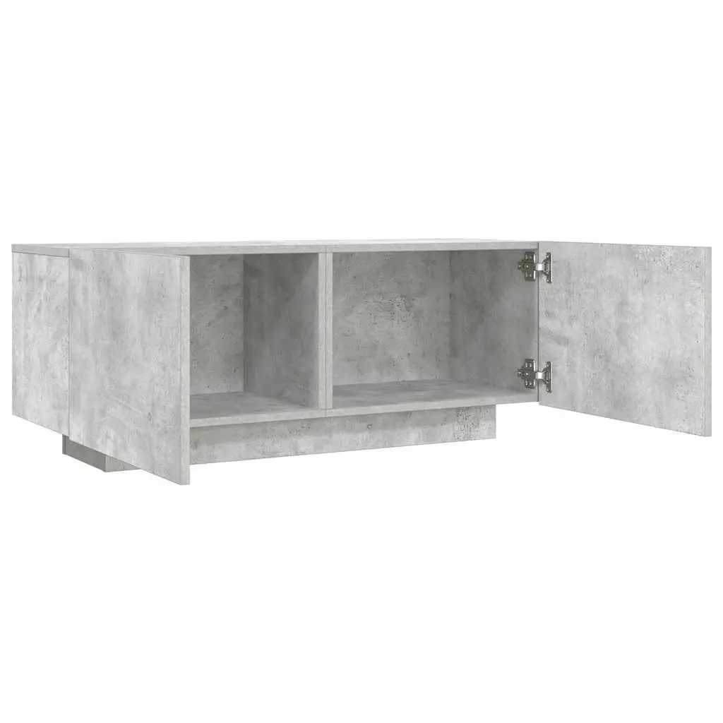 Concrete Grey TV Cabinet 100x35x40 cm Engineered Wood