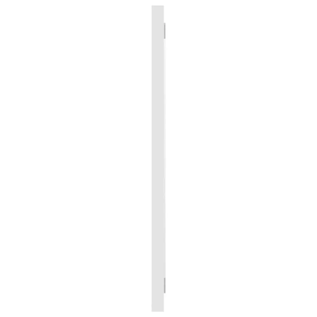 White Wall Mount Bathroom Mirror Cabinet with Storage 100cm