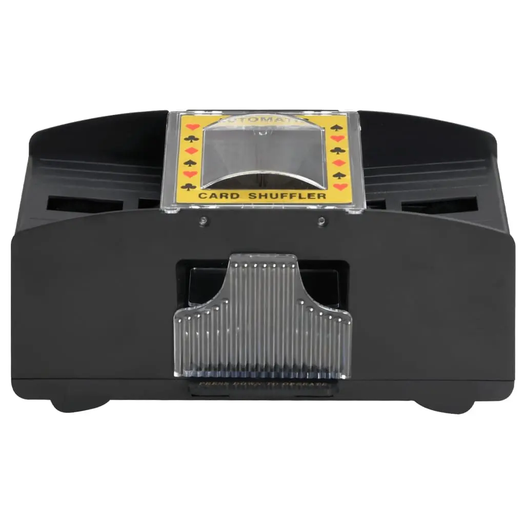 Automatic Card Shuffler 2 Decks Poker Bridge Texas Hold'em Games Battery Powered