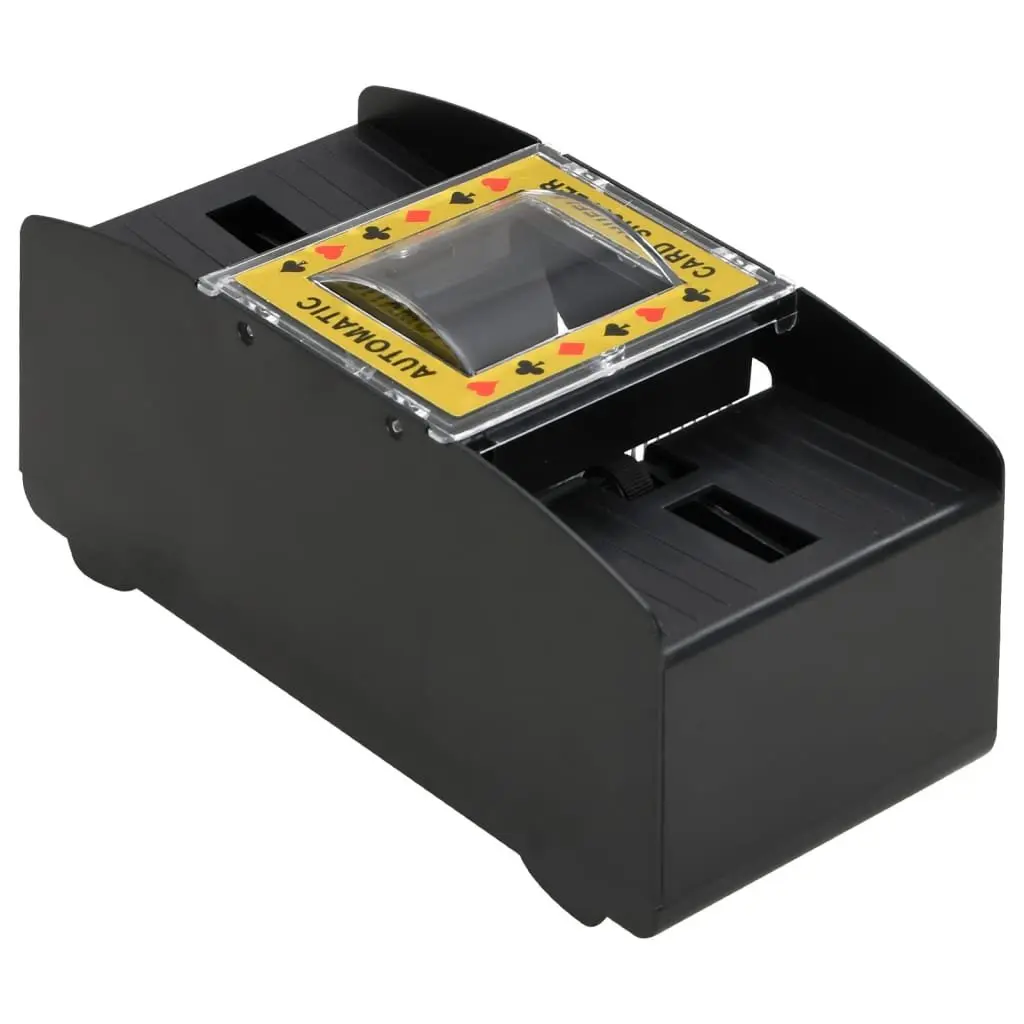 Automatic Card Shuffler 2 Decks Poker Bridge Texas Hold'em Games Battery Powered