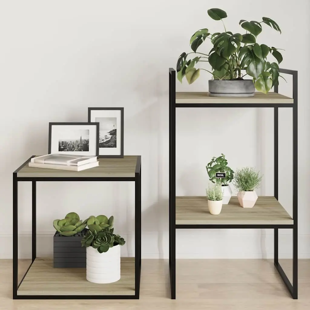 Floating Shelves Boards Engineered Wood 40x40x1.5 cm Brown