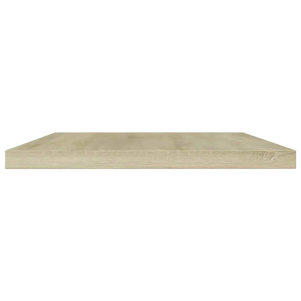 Bookshelf Boards Engineered Wood 60x10x1.5 cm Brown 4 Piece