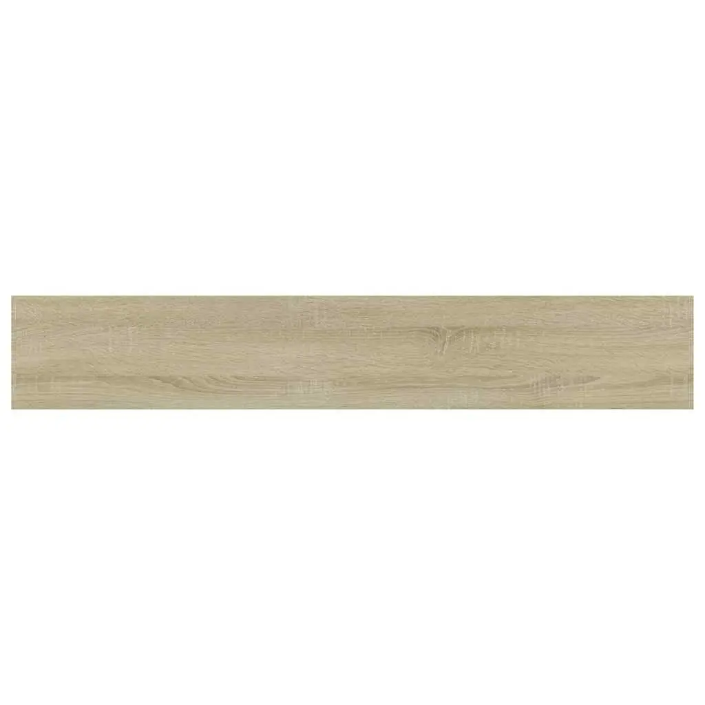 Bookshelf Boards Engineered Wood 60x10x1.5 cm Brown 4 Piece