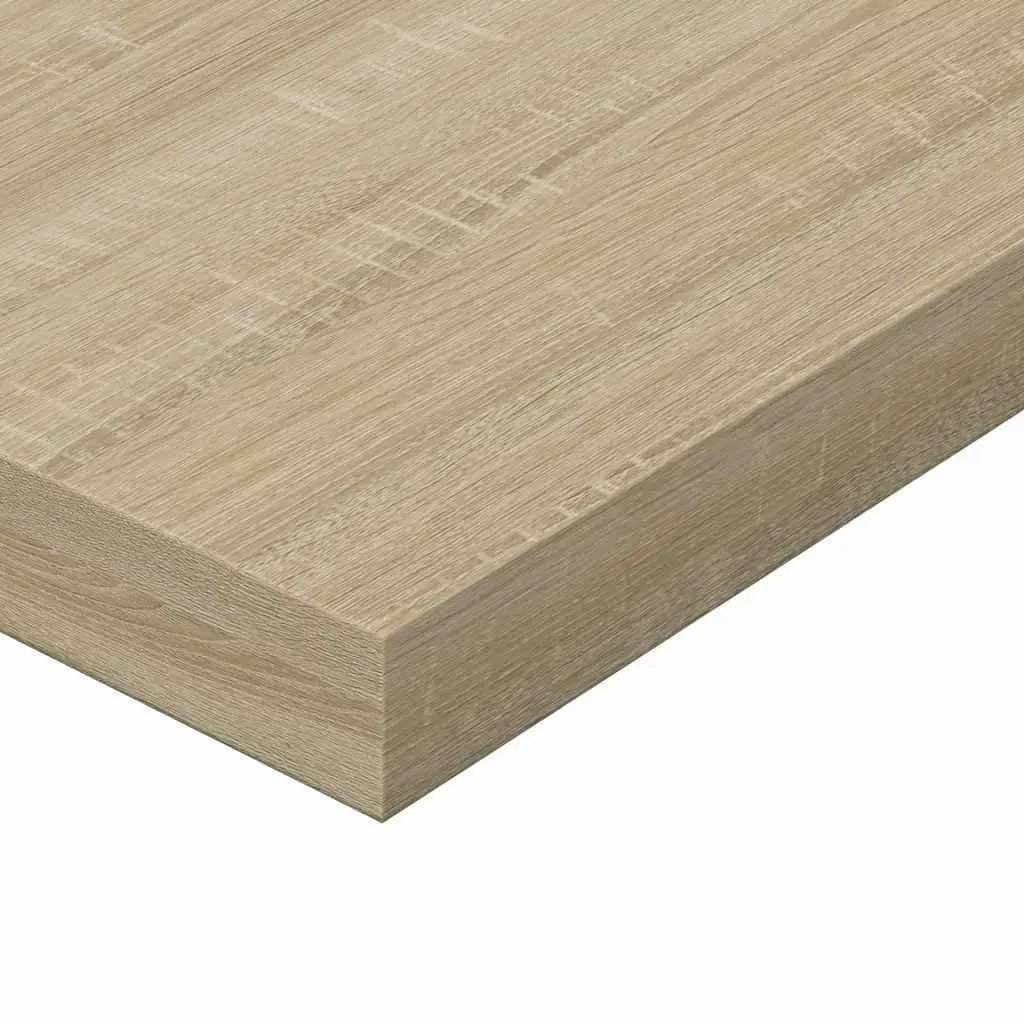 Bookshelf Boards Engineered Wood 60 x 10 x 1.5 cm Brown 8 Piece