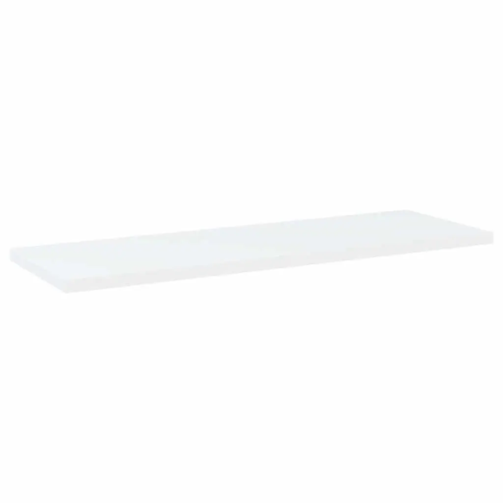 White Bookshelf Boards, Set of 4