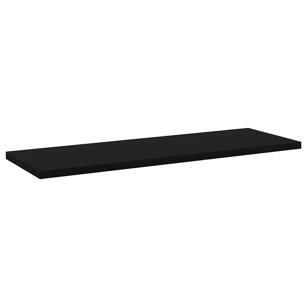 Black Floating Shelf Boards Set of 4