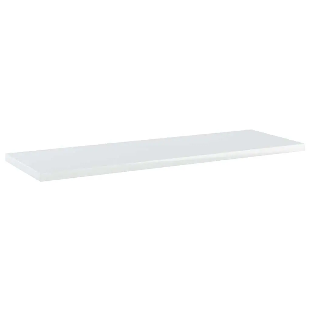 Bookshelf Boards Engineered Wood 60x20x1.5 cm White