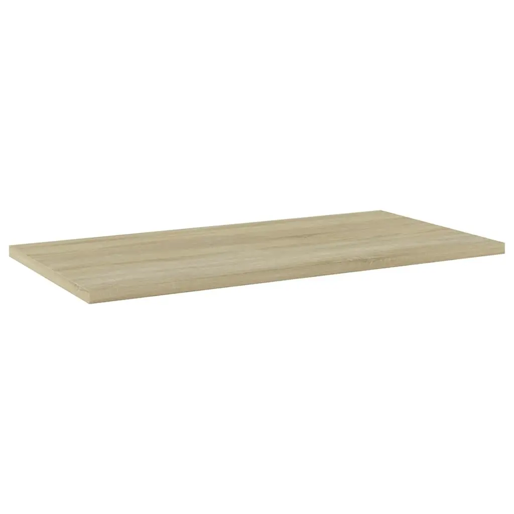 Bookshelf Boards Engineered Wood 60 x 30 x 1.5 cm Sonoma Oak 8 Piece