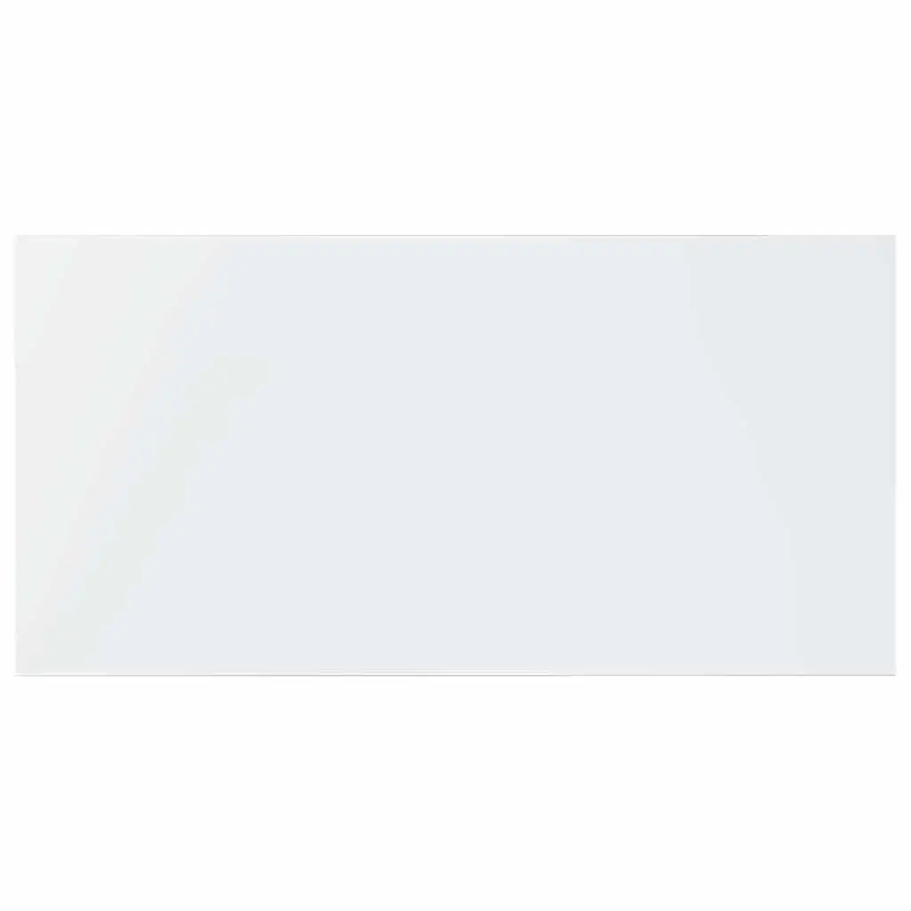 Set of 4 White Floating Shelf Boards for Wall Storage