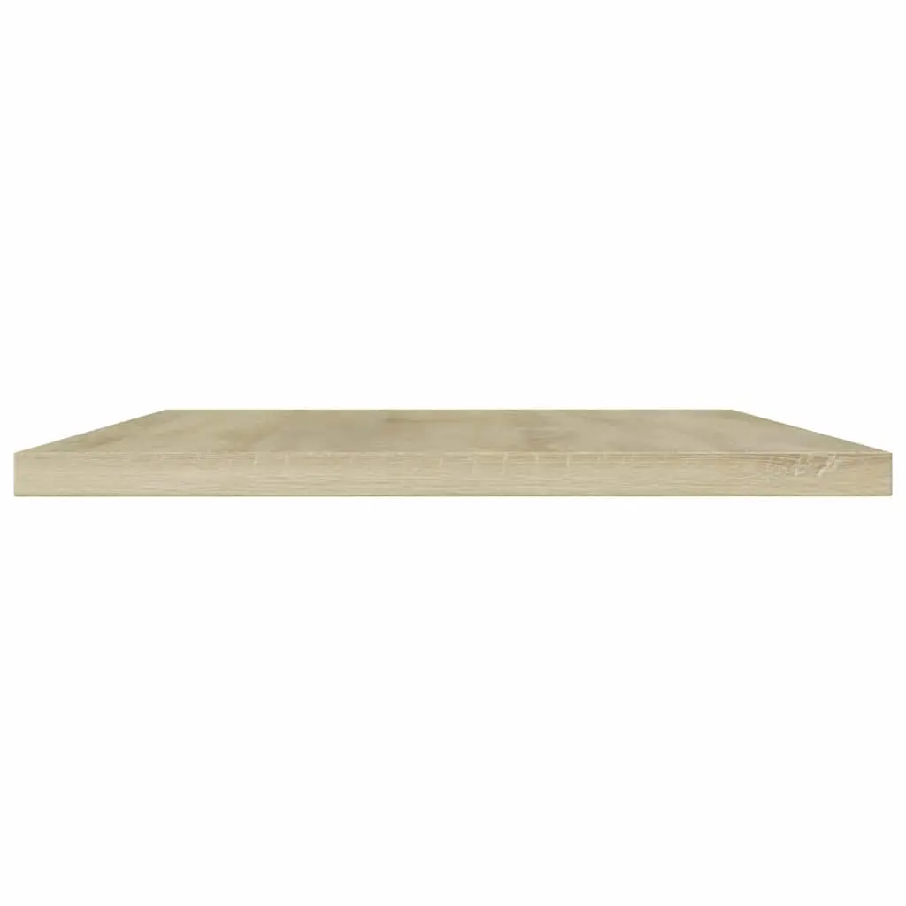 Floating Shelf Boards Engineered Wood 60 x 40 x 1.5 cm Sonoma Oak